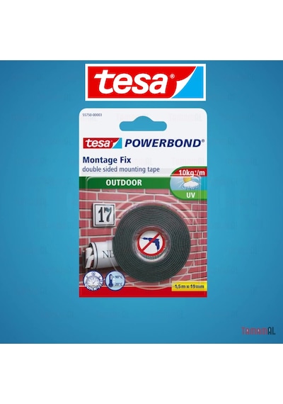 Tesa Dış Mekan Çift Taraflı Köpük Bant Uv Powerbond Çok