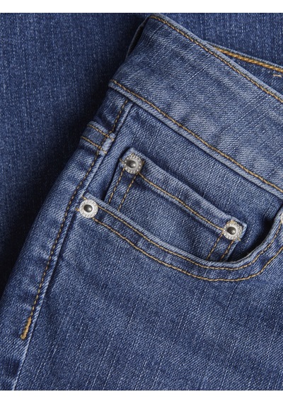 Jack & Jones Kadin Slim Straight Jean - Nice - 12275469 Medium Blue Denim