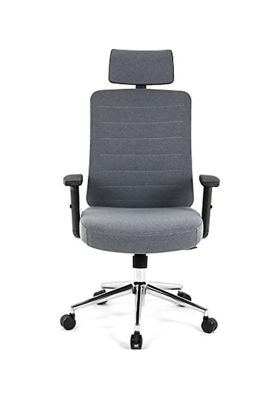 Yönetici Koltuğu, Ofis Sandalyesi, Hareketli Kol Açık Gri Yönetici Koltuğu, Ofis Sandalyesi, Hareketli Kol Açık Gri