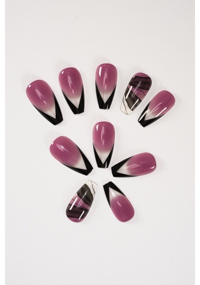 Pop Beauty Takma Tırnak Seti Zararsız Yapıştırıcı Popbeauty1040