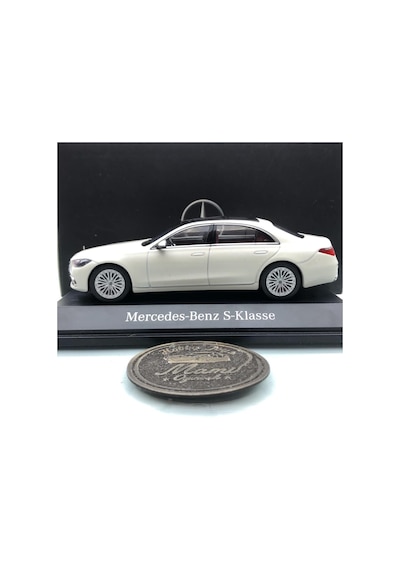 2020 Mercedes Benz S Class V223 Diamont White 1 43 Ölçek Herpa