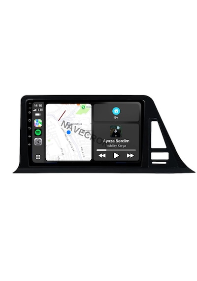 Toyota Chr 9" Uyumlu Androıd Multimedya Gerçek 2/32 Kablosuz Carplay Geri Görüş Kameralı 9"