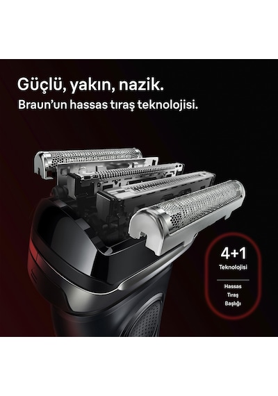 Braun Series 9 Sport Elektrikli Tıraş Makinesi, Islak Ve Kuru, 60 Dakikaya Kadar, 9110s