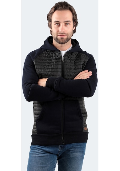 Slazenger BASS IN Erkek Sweatshirt Lacivert