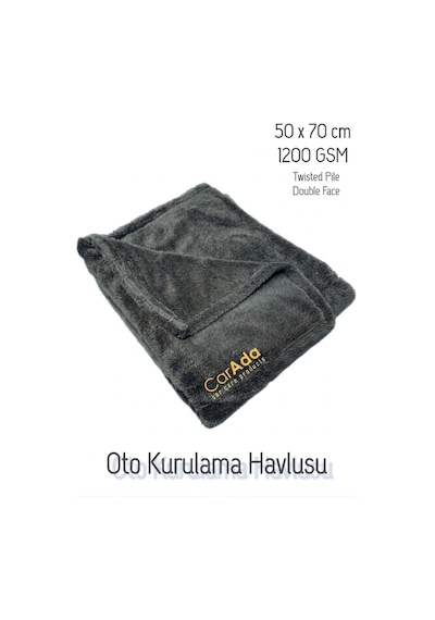 Oto Kurulama Ve Temizlik Havlusu Twisted Pile 1200 Gsm / 50cmx70cm