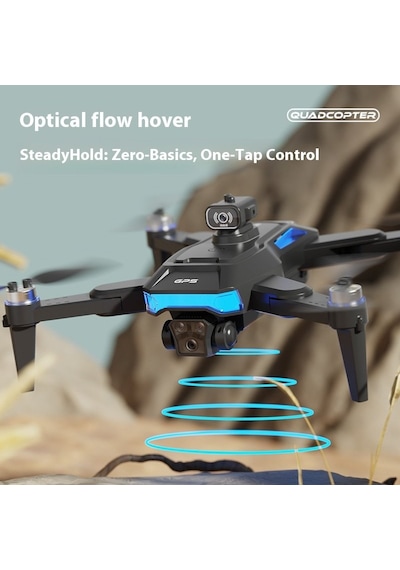 Çeşithane J18 Mini Drone Hd Çift Kameralı, Fırçasız Motorlu, Engel Kaçınma Sensörlü, App Kontrollü