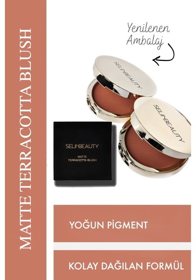 Selin Beauty Matte Terracota Blush Terra