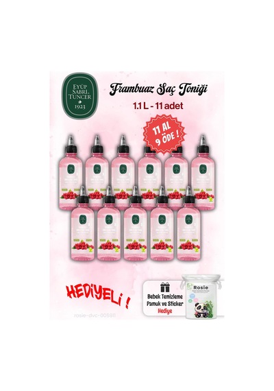 Eyüp Sabri Tuncer 11 Al 9 Öde Sirke Frambuaz Tonik 100 Ml Ve Rosie