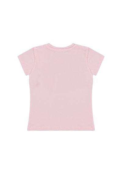 Civil Girls Basic 2-5 Yaş Tişört - Pembe
