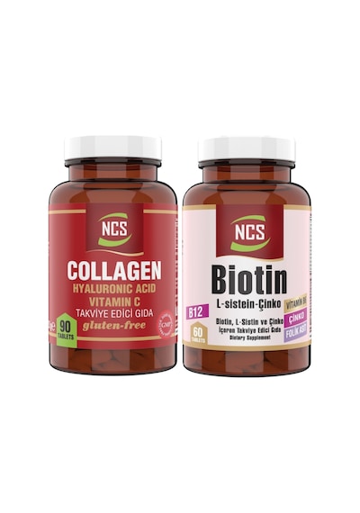 Ncs Collagen Hyaluronic Acid 90 Tablet Biotin 60 Tablet