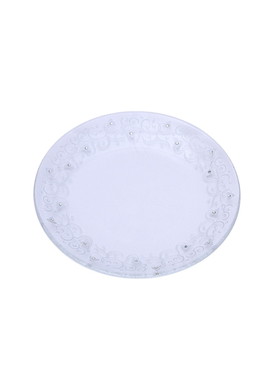Camhare Dantel Platin Tabak 10368