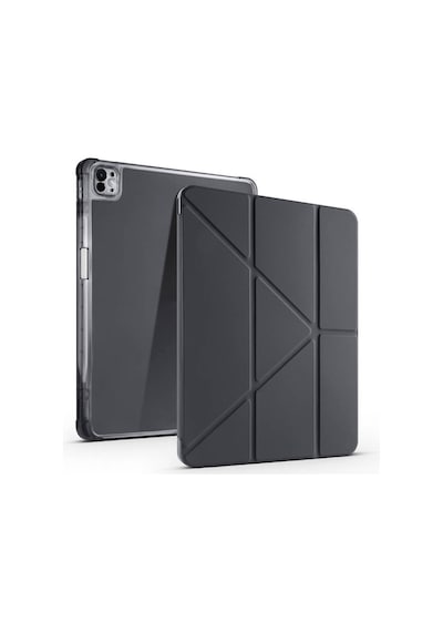 Ennar Honor Pad X8a 11 İnç Uyumlu Üçgen Standlı Kalem Bölmeli Uyku Modlu Tablet Kılıfı+tablet Kalemi Tablet Kılıfı