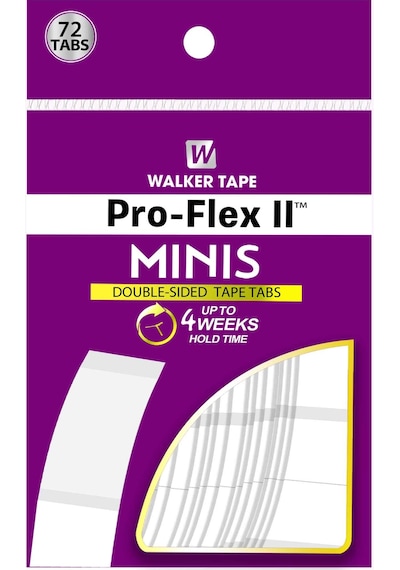 Walker Tape Pro-Flex II Mini's Protez Saç Bandı 72 Adet (1.9 CM x 7.5 CM)