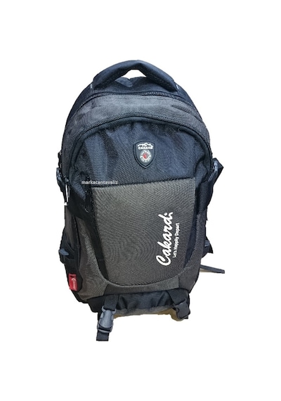 Büyük Boy Sırt Çantası Laptop Bölmeli 45lt Hacim 17.3 - 18" Lapto Siyah