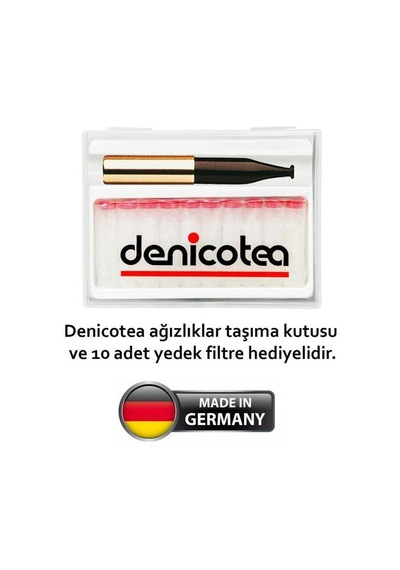 Denicotea 20251 Ejectör Filtreli Sig. Ağızlığı Syh/Gold