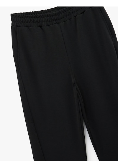 Koton Yüksek Bel Oversize Geniş Paça Modal Karışımlı Spor Eşofman Altı Antrasit 6wak40101nk Koton Yüksek Bel Oversize Geniş Paça Modal Karışımlı Spor Eşofman Altı Antrasit 6wak40101nk