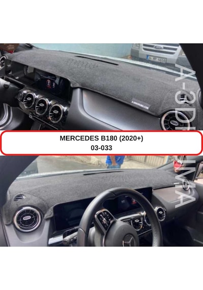 MERCEDES B180 (2020+) TORPİDO KORUMASI / HALISI / ÖRTÜSÜ / KILIFI