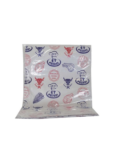 Kasap Plast Lamineli Kasap Kağıdı Desenli Düz Tabaka 35x50 Cm 1000 Gr 1 Paket