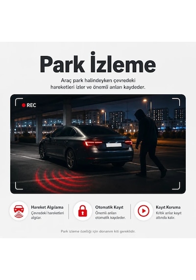 Carlover S12 4K Araç Kamerası