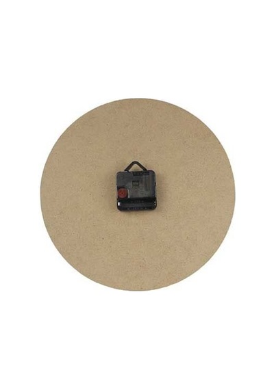 Sublimasyon Eko.mdf Yuvarlak Saat 28 Cm Çok Renkli