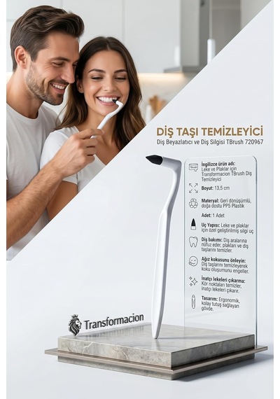 Transformacion Diş Taşı Temizleyici Diş Beyazlatıcı Ve Diş Silgisi Tbrush 720967