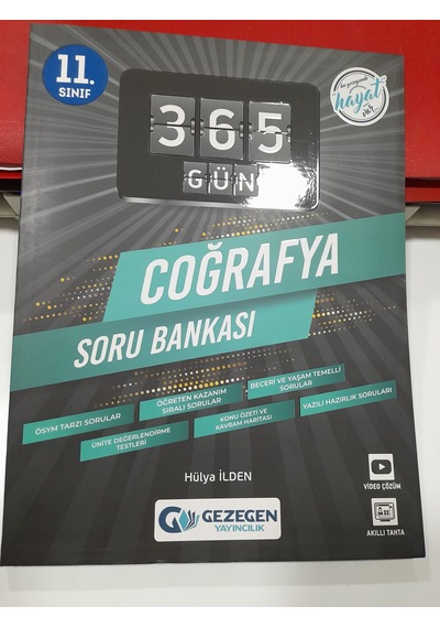 365 Gün 11.sınıf Coğrafya Soru Bankası Ve Hediye Yaprak Test