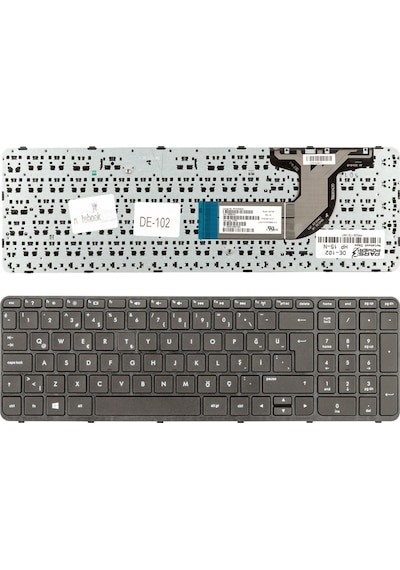 HP Uyumlu 250 G3 L7Z38Es, 255 G2 F7Y30Es Notebook Klavye (Siyah Tr)