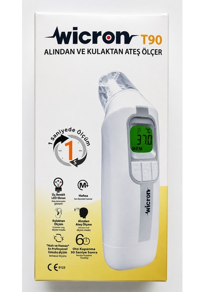 Alından Ve Kulaktan Ateş Ölçer Termometre