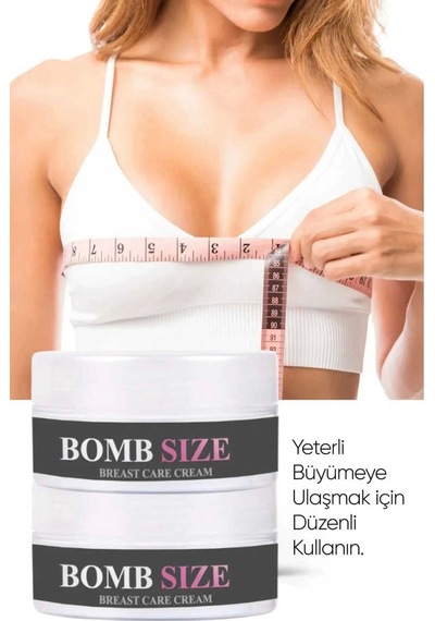 Bombsize Kadınlara Özel Göğüs Geliştirici Dolgunlaştırıcı Sıkılaştırıcı Bakım Kremi 50 Ml