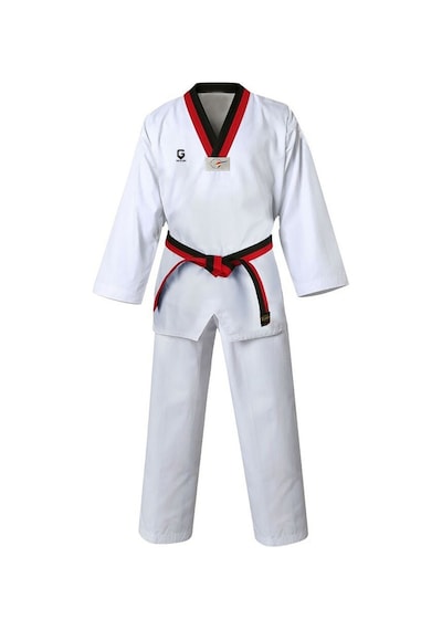 Dizispor Top Glory Fitilli Pum Yaka Taekwondo Elbisesi Dobok Beyaz