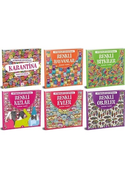 Büyükler İçin Boyama Kitabı Mandala