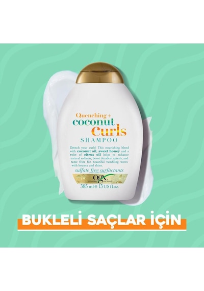 OGX Coconut Milk Besleyici Sülfatsız Şampuan 385 ml x2