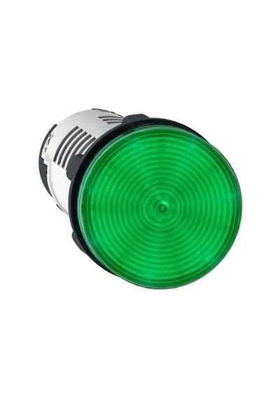 Xb7ev03mp - Yuvarlak Pilot Işığı Ø 22 - Yeşil - Entegre Led - 230 V - Vida Kelepç Terminali