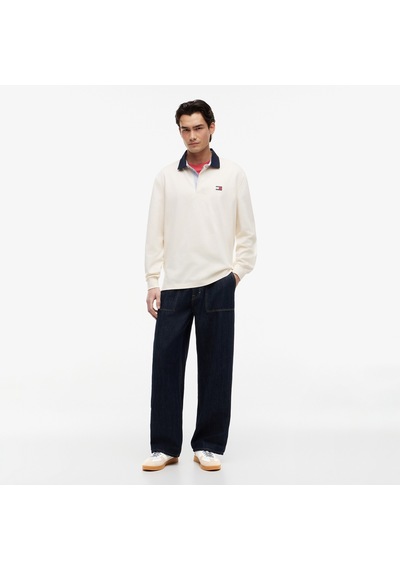 Tommy Hilfiger The Greenwich Edge Leather Erkek Bej Spor Ayakkabı Em0em01731