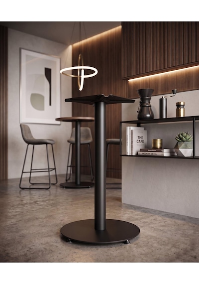 Matte Prime 99 Cm Yuvarlak Bistro Masa Ayağı - Kokteyl Ve Bar Masası - Ev, Kafe, Restoran Bar Tipi Siyah Matte Prime 99 Cm Yuvarlak Bistro Masa Ayağı - Kokteyl Ve Bar Masası - Ev, Kafe, Restoran Bar Tipi Siyah