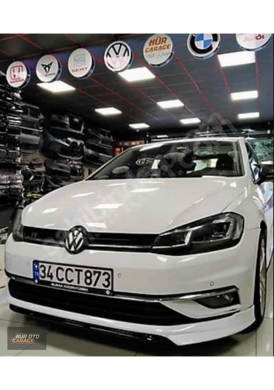 Golf 7 Ön Ek Bodykit Plastik Boyasız Karlık 2013-2016