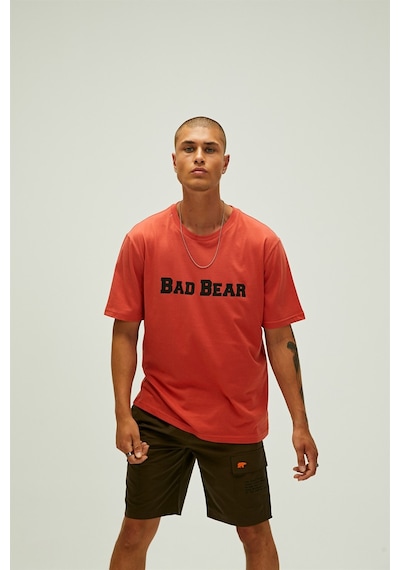Bad Bear Erkek Tişört Title-23332 Turuncu