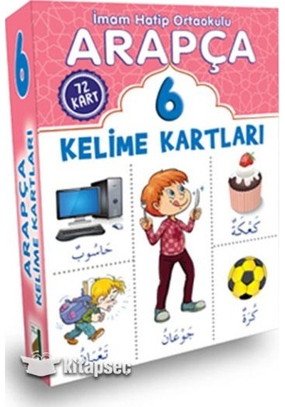 6.Sınıf Arapça Kartaları - Damla Yayınevi