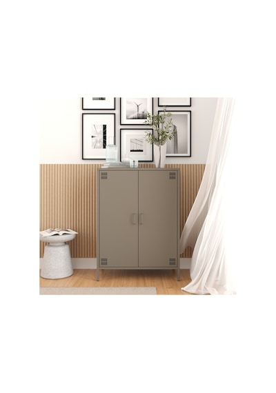 Metal Dolap 2 Kapılı 80,50 X 40 X 109,50 Cm Ral 7039 Acıbadem Antrasit Metal Dolap 2 Kapılı 80,50 X 40 X 109,50 Cm Ral 7039 Acıbadem Antrasit