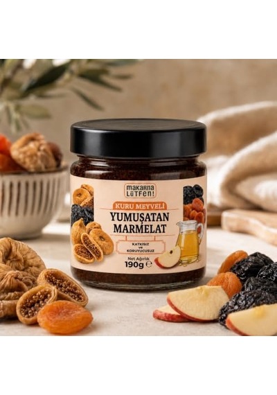 Yumuşatan Marmelat Kuru İncir-kayısı-erik 190 Gr 0.75 LT - 2.5 LT - 12 KG