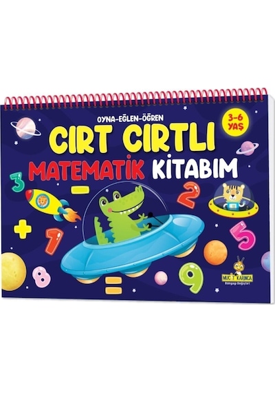 Cırt Cırtlı Matematik Kitabım 3-6 Yaş
