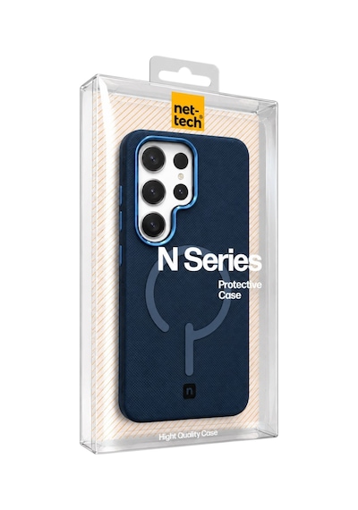 Nettech Samsung Galaxy S25 Ultra Uyumlu Nt-n125 Magsafe Arka Koruma Kılıf - Siyah