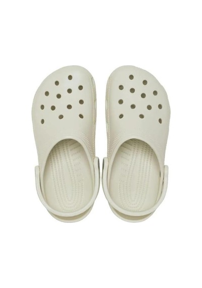 Crocs 10001 Classıc 0hz Lınen Kadın Terlik Krem