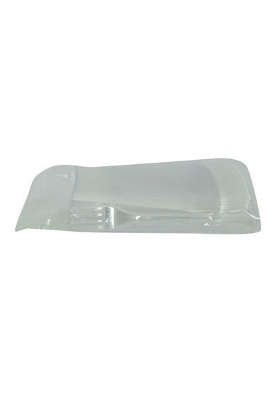 Plastik Çatal Ekonomik 1654 Mm Şeffaf 100 Adet 1 Paket Çok Renkli