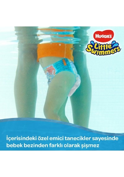 Huggies Little Swimmers Mayo Bebek Bezi 3-4 Yaş 12x5 60 Adet 3 - 4 Numara