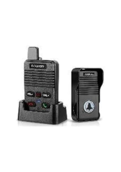 Hello D90 1000mah Şarjlı Kapalı Devre Telsiz Kapı Zili Ve İnterkom Sistemi Kesintisiz Çift Taraflı Sesli İletişim Telsiz