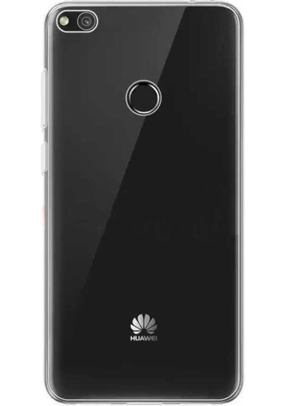 Huawei P8 Lite Kılıf Zore Şeffaf Ince Ve Esnek Süper Silikon Renksiz