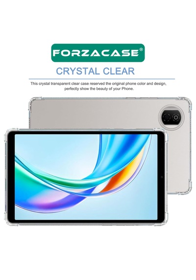 Forzacase Honor Pad X7 8.7 İnch İle Uyumlu Anti Shock Silikon Kılıf Şeffaf - Fc014 Silikon