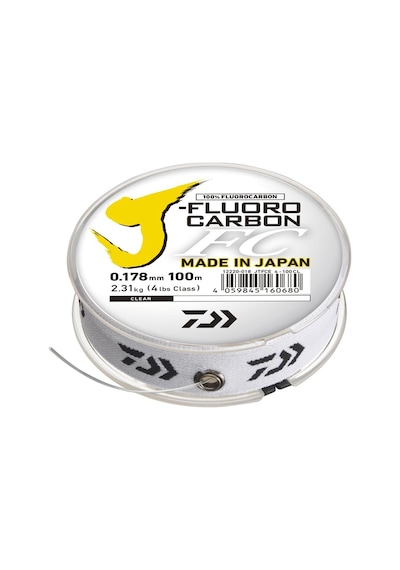 Daiwa J-fluoro Carbon Fc Leader Misina 0,35mm 0,35mm