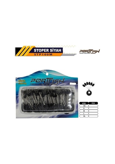 Portfish Stoper Siyah L standart